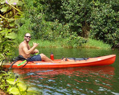 Guided Adventure kayak