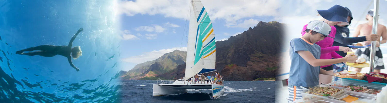 Holo Holo Charters - Na Pali Coast Snorkel & Sail 
