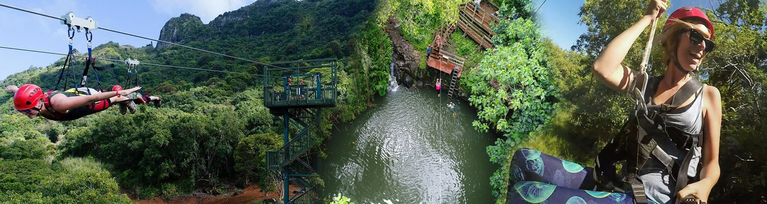      Outfitters Kauai - AdrenaLine Zipline Course 