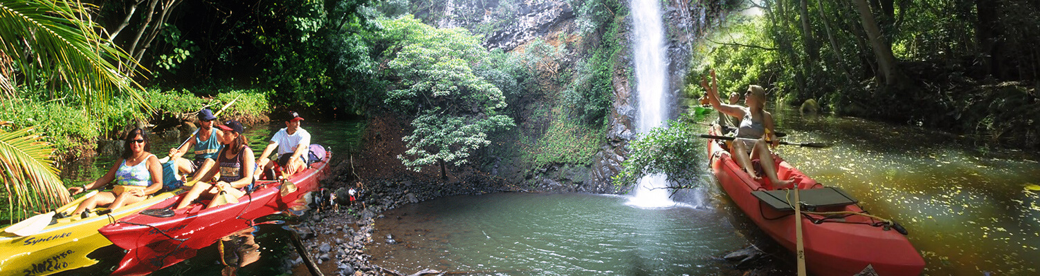      Outfitters Kauai - Wailua Waterfall Kayak 