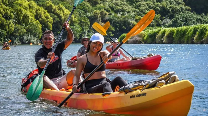 Kayak Adventures Secret Falls Tour