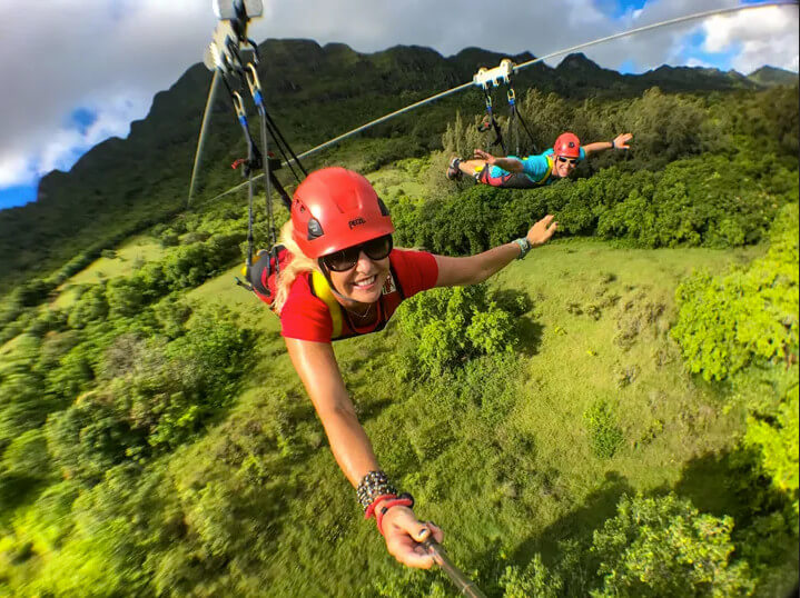 outfitters tandem zipline